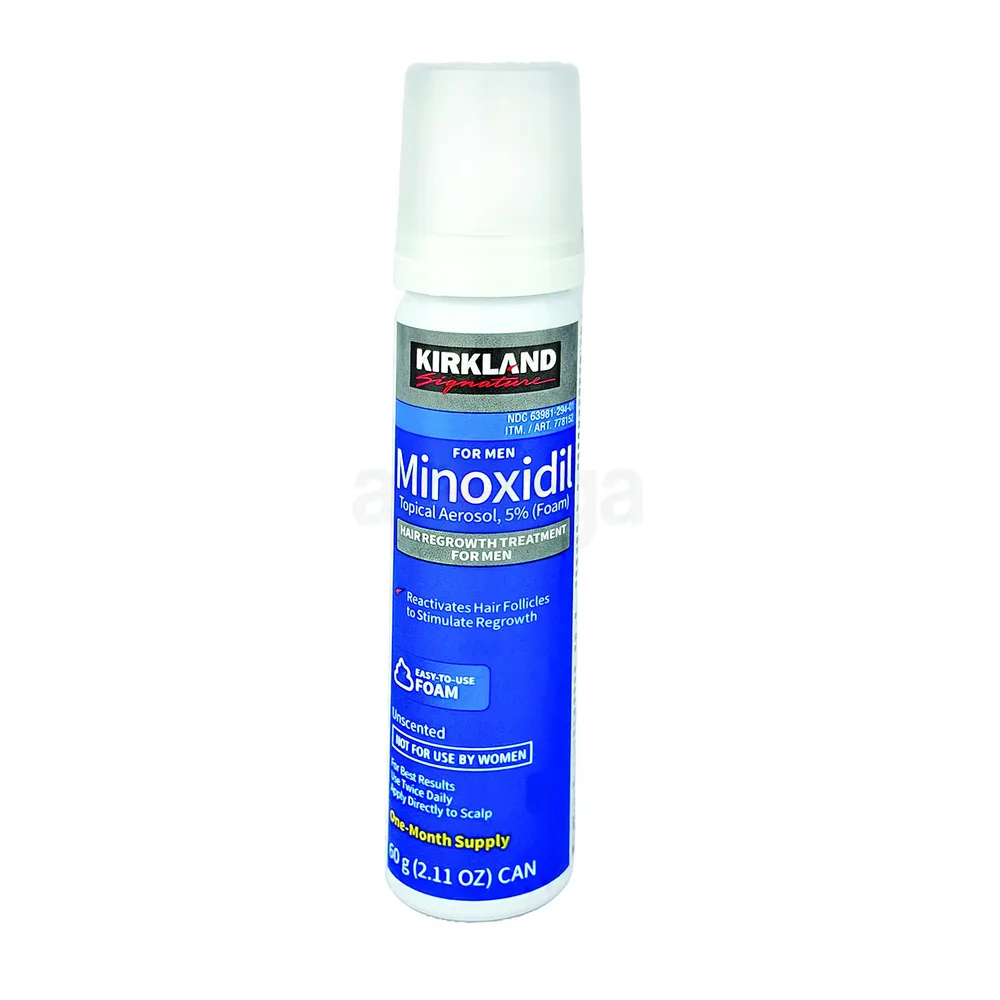 Kirkland minoxidil 5% topical aerosol foam 60 g